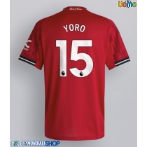 Maglie da calcio Manchester United Leny Yoro #15 Prima Maglia 2025-26 Manica Corta